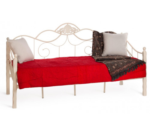 Кровать Canzona 90х200 см Wood slat base (Day bed), butter white