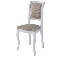 Стул Дионис (Белый/ ткань Basar Beige)