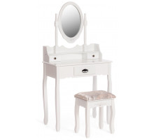 Туалетный столик с пуфом Secret De Maison GAUDE (mod. TT-DT003) Белый (White) 