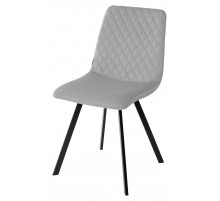 Стул DAIQUIRI BLUVEL-03 LIGHT GREY, велюр