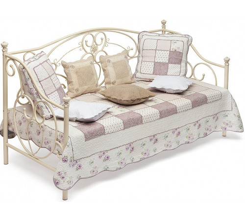 Кровать-диван односпальная «Джейн» (Jane) + основание Antique white