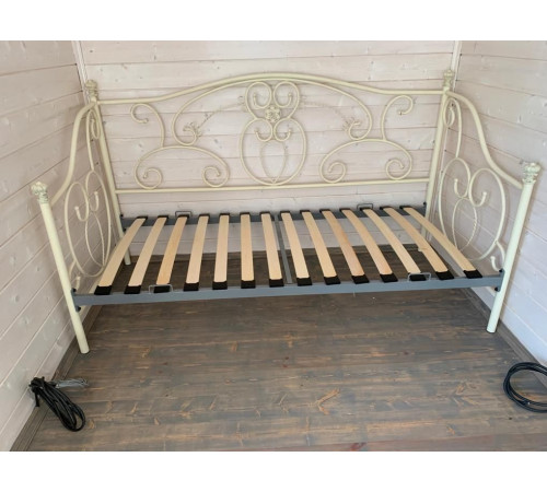 Кровать-диван односпальная «Джейн» (Jane) + основание Antique white