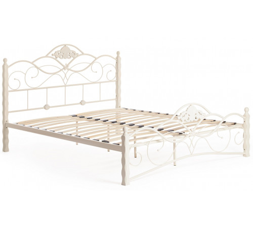 Кровать CANZONA (Канцона) 140х200 см butter white