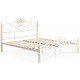 Кровать CANZONA (Канцона) 140х200 см butter white