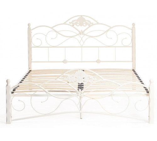 Кровать CANZONA (Канцона) 140х200 см butter white