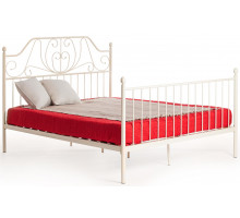 Кровать ERIC Wood slat base 160х200 см butter white