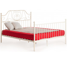 Кровать ERIC Wood slat base 160х200 см butter white