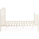 Кровать ERIC Wood slat base 160х200 см butter white