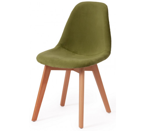 Стул Secret De Maison CINDY SOFT (mod. C1021F1) зеленый (HLR 54)/натуральный