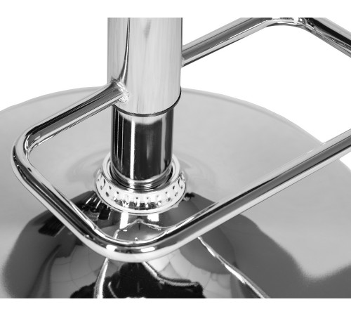 Стул барный DOBRIN MARCEL CHROME черный велюр