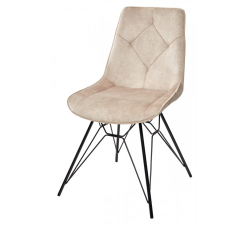Стул MARBELLA PK6015-10 (VBP210) античный бежевый, велюр