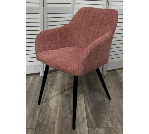 Стул BRANDY WZ2042-11 брусничный/ черный каркас