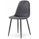 Стул Capri dark gray / black