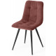 Стул CHILLY (mod. 7095-1) коралловый barkhat 15/черный каркас