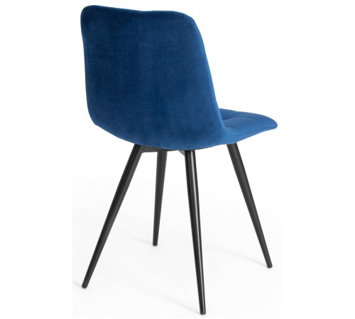 Стул CHILLY (mod. 7095-1) синий barkhat 29/черный