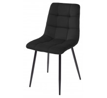 Стул CHILLI BLUVEL-19 BLACK, велюр