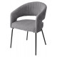 Стул SNUG WZ2042-22 серый камень / черный каркас