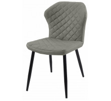 Стул DikLine 238/239R экокожа GREY / опоры черные
