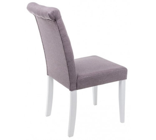 Стул Amelia white/fabric fog