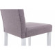 Стул Amelia white/fabric fog