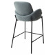 Полубарный стул NYX (H=65cm) VF113 светлая мята / VF115 серо-зеленый