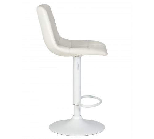 Стул барный DOBRIN TAILOR WHITE белый PU