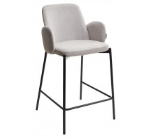 Полубарный стул NYX (H=65cm) VF119 светло-серый / VF120 серый