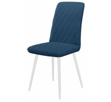 Стул DikLine 205 B8 BLUE /ножки белые