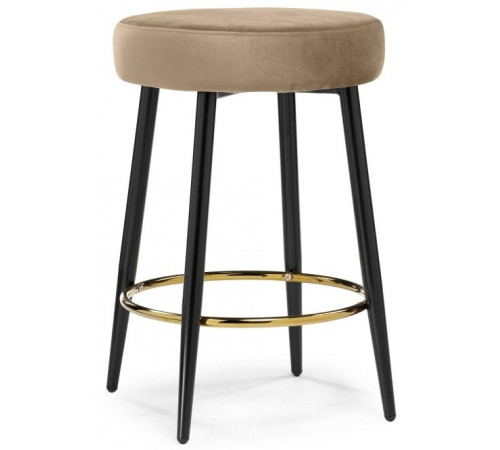 Стул барный Plato dark beige