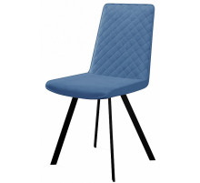 Стул DikLine 202 B8 BLUE, ножки черные