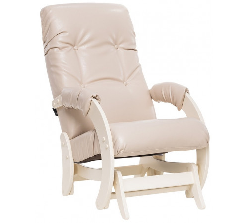 Кресло-глайдер Модель 68, Дуб шампань, к/з Polaris Beige
