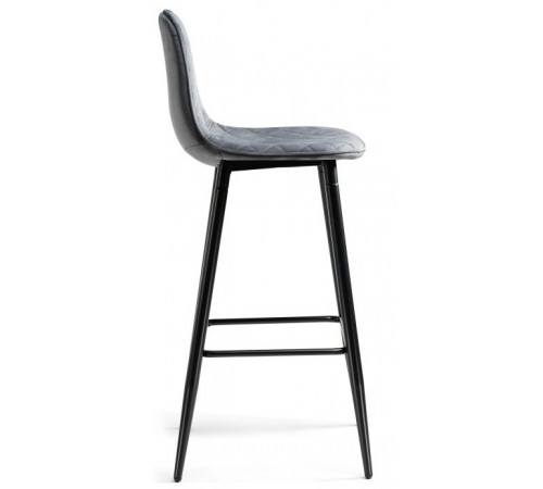 Стул барный Capri dark gray / black