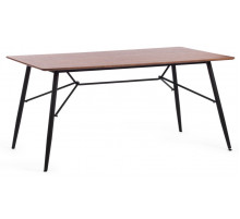 Стол RUSTO (mod. 289) Black (Черный) / Walnut (Орех) 10