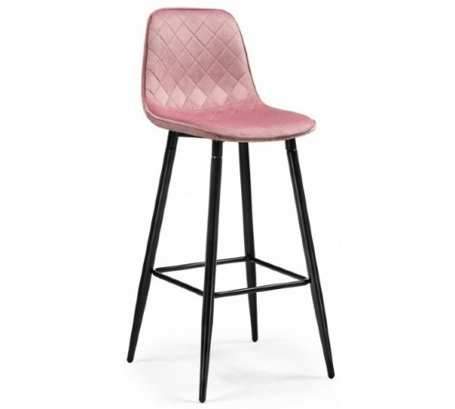 Стул барный Capri pink / black