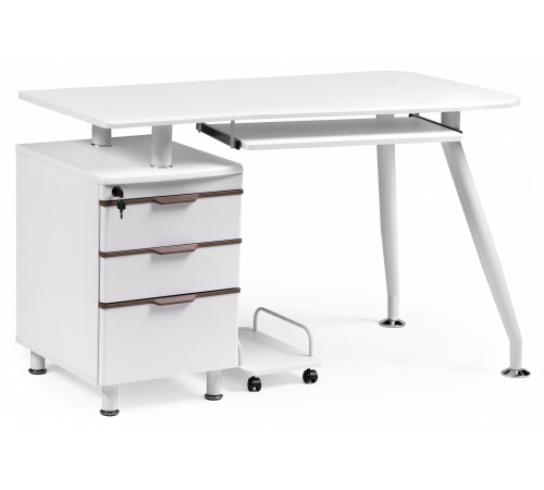 Компьютерный стол Erida white