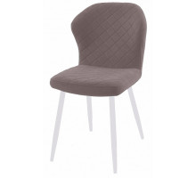 Стул DikLine 239 B5 LATTE, ножки белые