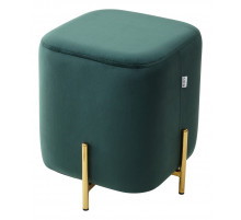 Пуф для гостиной ARES BLUVEL-78 GREEN / GOLD