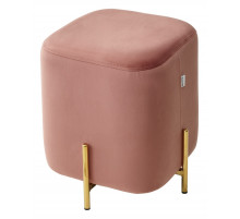 Пуф для гостиной ARES BLUVEL-52 PINK / GOLD