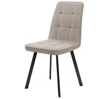 Стул DikLine 207 B03 BEIGE, ножки черные