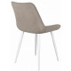 Стул DikLine 206М B03 BEIGE, ножки белые