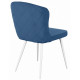 Стул DikLine 209 B8 BLUE, ножки белые