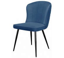 Стул DikLine 209 B8 BLUE, ножки черные