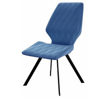 Стул DikLine 242 B8 BLUE/ ножки черные