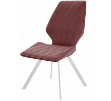 Стул DikLine 242 В36 PINK/ ножки белые