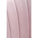 Стул на металлокаркасе Kamelia pink / gold