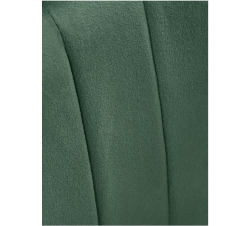 Стул на металлокаркасе Kamelia dark green / gold