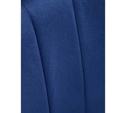 Стул на металлокаркасе Kamelia dark blue / gold
