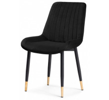 Стул Seda 1 black / gold / black