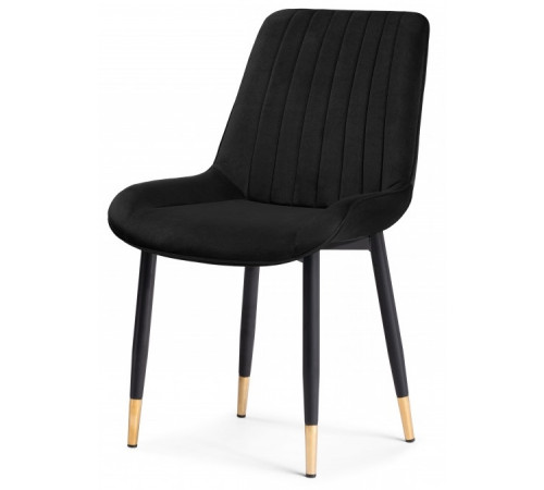 Стул Seda 1 black / gold / black