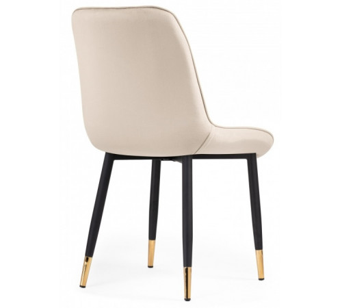 Стул Seda 1 beige / gold / black